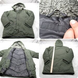 Uniqlo Olive Green Down Parka Women